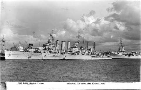 SHIPPING AT PORT MELBOURNE, VIC, 1920–54