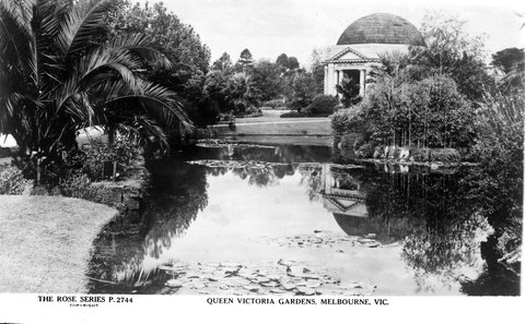 Queen Victoria Gardens, Melbourne, Vic, 1920–54