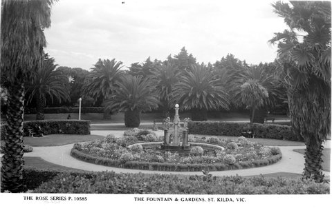 THE FOUNTAINS & GARDENS, ST. KILDA, VIC, 1920–54