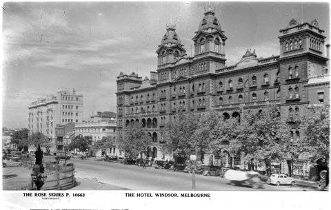 THE HOTEL WINDSOR, MELBOURNE, 1920–54