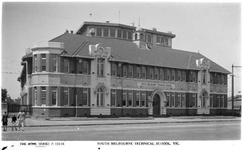 SOUTH MELBOURNE TECHNICAL SCHOOL, VIC, 1920–54