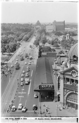 St. Kilda Road, Melbourne, Vic, 1920–54