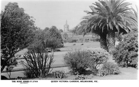 Queen Victoria Gardens, Melbourne, Vic, 1920–54