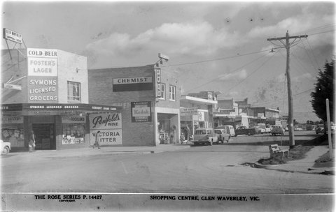 SHOPPING CENTRE, GLEN WAVERLEY, VIC, 1920–54