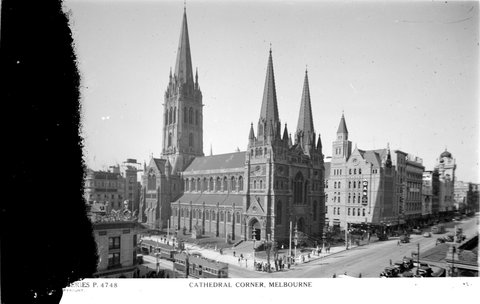 CATHEDRAL CORNER, MELBOURNE [VIC.], 1920–54