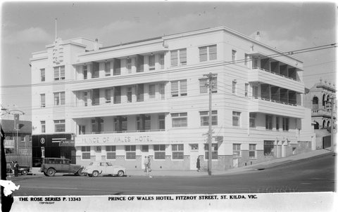 PRINCE OF WALES HOTEL, FITZROY STREET, ST. KILDA, VIC, 1920–54