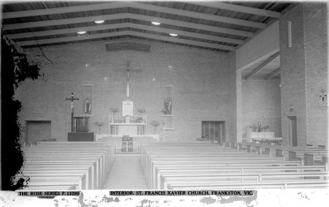 INTERIOR, ST. FRANCIS XAVIER CHURCH, FRANKSTON, VIC, 1920–54