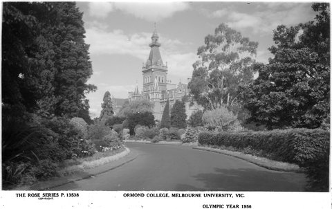 ORMOND COLLEGE, MELBOURNE UNIVERSITY, VIC, 1920–54