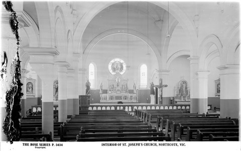 Interior Of St. Joseph's Church, Northcote, Vic, 1920–54