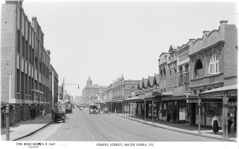 Chapel Street, South Yarra, Vic, 1920–54