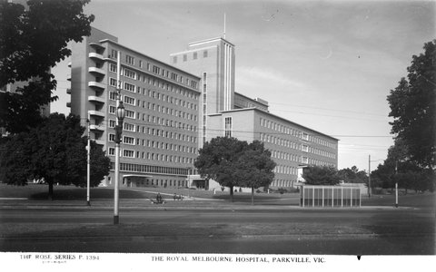 The Royal Melbourne Hospital, Parkville, Vic, 1920–54