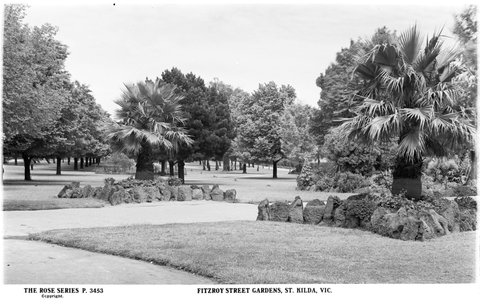 Fitzroy Street Gardens, St. Kilda, Vic, 1920–54