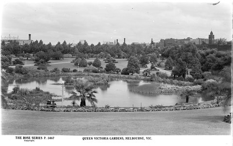 Queen Victoria Gardens, Melbourne, Vic, 1920–54