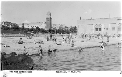 THE BEACH, ST. KILDA, VIC, 1920–54