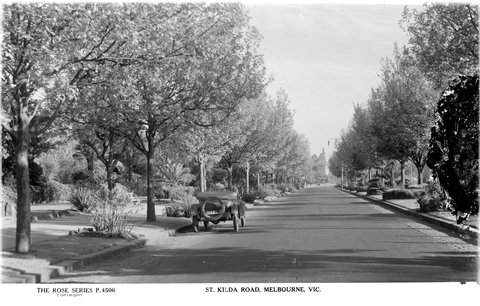 ST. KILDA ROAD, MELBOURNE, VIC, 1920–54