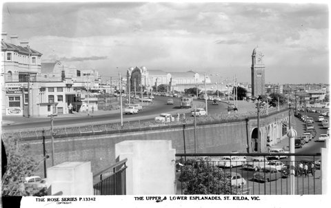 THE UPPER & LOWER ESPLANADES, ST. KILDA, VIC, 1920–54