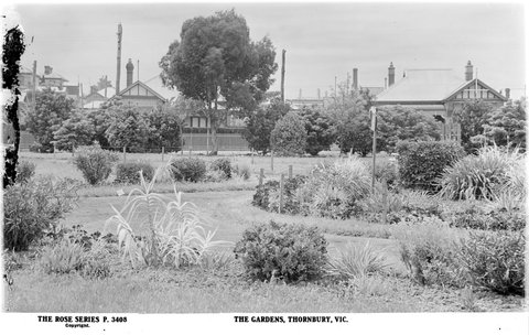 The Gardens, Thornbury, Vic, 1920–54