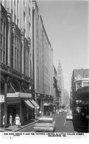 THE VICTORIA LIMITED, & LITTLE COLLINS STREET, MELBOURNE, VIC, 1920–54