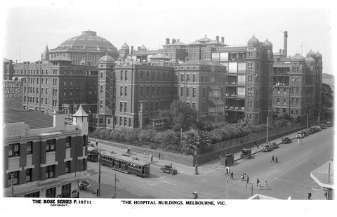 THE HOSPITAL BUILDINGS, MELBOURNE, VIC, 1920–54