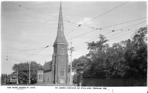 ST. JOHN'S CHURCH OF ENGLAND, TOORAK, VIC, 1920–54