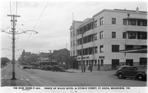 PRINCE OF WALES HOTEL, & FITZROY STREET, ST. KILDA, MELBOURNE, VIC, 1920–54