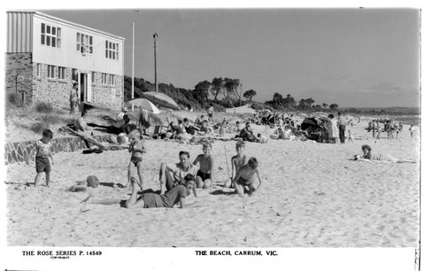 THE BEACH, CARRUM, VIC, 1920–54