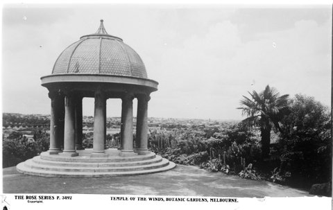 Temple Of The Winds, Botanic Gardens, Melbourne, 1920–54