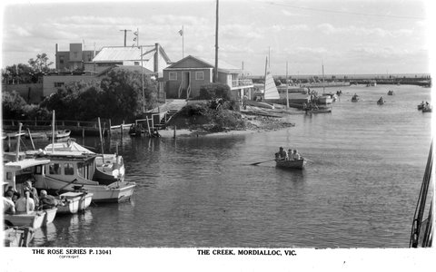 THE CREEK, MORDIALLOC, VIC, 1920–54