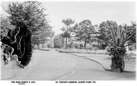 St. Vincent Gardens, Albert Park, Vic, 1920–54