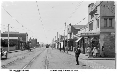 Ormond Road, Elwood, Victoria, 1920–54