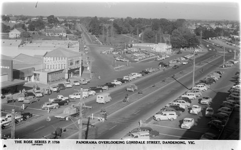 Panorama Overlooking Lonsdale Street, Danenong, Vic, 1920–54