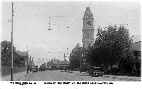 Corner Of High Street And Glenferrie Road, Malvern, Vic, 1920–54