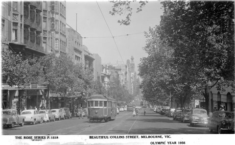 Beautiful Collins Street, Melbourne, Vic, 1920–54