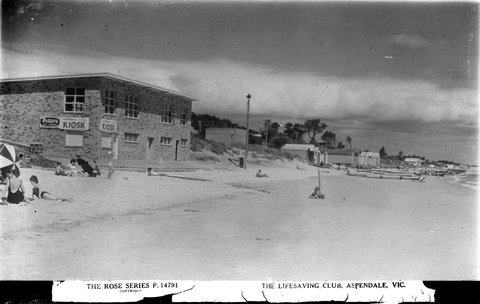 THE LIFESAVING CLUB ASPENDALE, VIC, 1920–54
