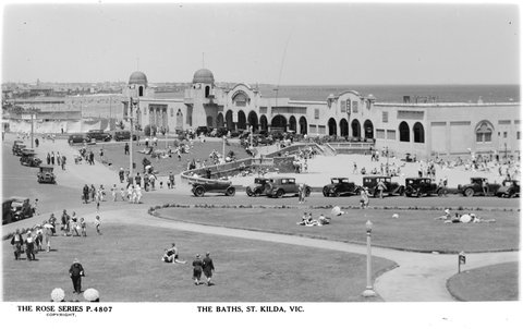 THE BATHS, ST. KILDA, VIC, 1920–54