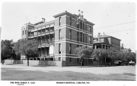 Women's Hospital, Carlton, Vic, 1920–54