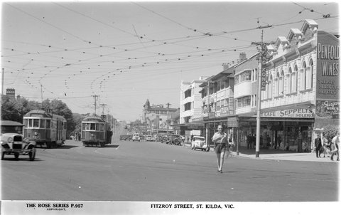 Fitzroy Street, St. Kilda, Vic, 1920–54