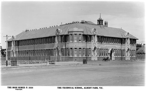 The Technical School, Albert Park, Vic, 1920–54