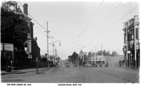 Cotham Road, Kew, Vic, 1920–54