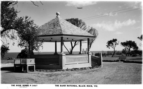 THE BAND ROTUNDA, BLACK ROCK, VIC, 1920–54