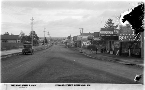 Edward Street, Reservoir, Vic, 1920–54