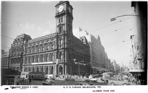G. P. O. CORNER, MELBOURNE, VIC, 1920–54