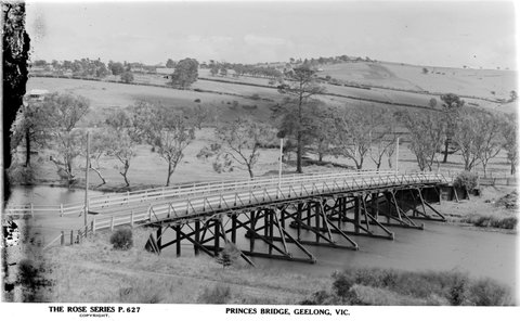 Princes Bridge, Geelong, Vic, 1920–54