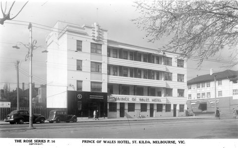 Prince Of Wales Hotel, St. Kilda, Melbourne, Vic, 1920–54