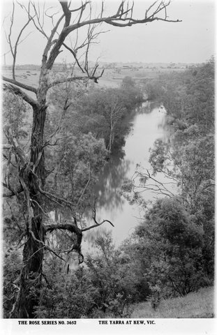 The Yarra At Kew, Vic, 1920–54
