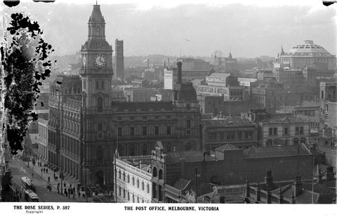 The Post Office, Melbourne, Victoria, 1920–54