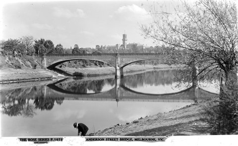 Anderson Street Bridge, Melbourne, Vic, 1920–54