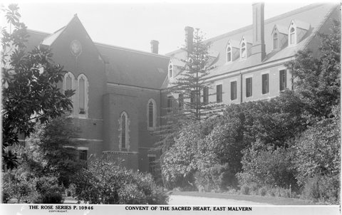 CONVENT OF THE SACRED HEAT, EAST MALVERN, 1920–54