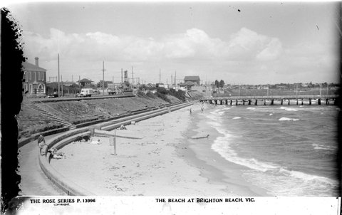 THE BEACH BRIGHTON BEACH, VIC, 1920–54