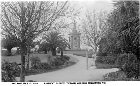 Pathway In Queen Victoria Gardens, Melbourne, Vic, 1920–54